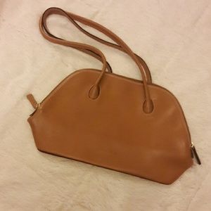 Zeus camel shoulder bag